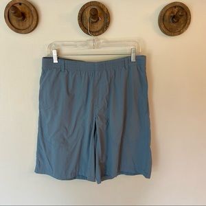 Patagonia mens lightweight outdoor shorts blue size medium
